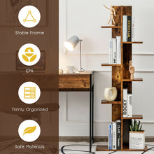 Load image into Gallery viewer, Open Concept Plant Display Shelf Rack Storage Holder-Brown
