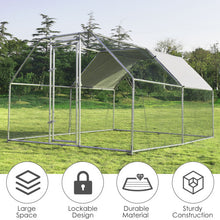 Load image into Gallery viewer, 9.5 x 12.5 Feet Large Walk In Chicken Coop Run House
