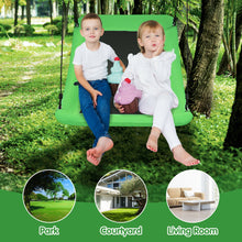 Load image into Gallery viewer, 700lb Giant 60 Inch Skycurve Platform Tree Swing for Kids and Adults-Green
