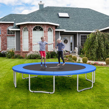 Load image into Gallery viewer, 8 Feet Trampoline Spring Safety Cover without Holes-Blue
