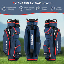 Load image into Gallery viewer, Lightweight and Large Capacity Golf Stand Bag-Navy
