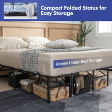 Load image into Gallery viewer, Folding Steel Platform Bed Frame for Kids and Adults-Full Size
