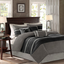 Load image into Gallery viewer, Madison Park Palmer 7 Piece Comforter Set -Queen MP10-423 By Olliix
