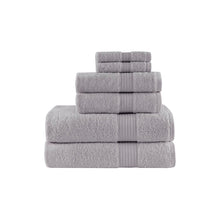 Load image into Gallery viewer, Madison Park Organic 6 Piece Cotton Towel Set MP73-5137 By Olliix
