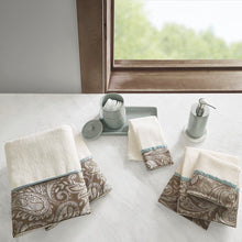 Load image into Gallery viewer, Madison Park Aubrey 6 Piece Jacquard Towel Set MP73-5310 By Olliix
