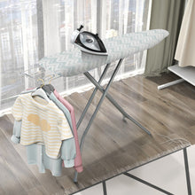 Load image into Gallery viewer, 60 x 15 Inch Foldable Ironing Board with Iron Rest Extra Cotton Cover-White
