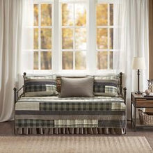 Load image into Gallery viewer, Woolrich Winter Plains 100% Cotton Printed 5 Piece Day Bed Cover Set WR13-2122 By Olliix
