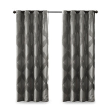 Load image into Gallery viewer, Bentley Ogee Knitted Jacquard Total Blackout Panel SS40-0064 By Olliix
