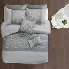 Load image into Gallery viewer, 510 Design Ramsey 100% Polyester Embroidered 8Pcs Comforter Set 5DS10-0218 By Olliix
