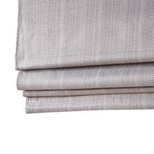 Load image into Gallery viewer, Madison Park Galen 100% Polyester Basketweave Room Darkening Roman Shade MP40-6553 By Olliix
