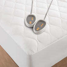 Load image into Gallery viewer, Beautyrest Cotton Blend Heated Mattress Pad - Cal King BR55-0202 By Olliix
