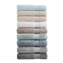 Load image into Gallery viewer, Madison Park Signature Turkish Cotton 6 Piece Bath Towel Set MPS73-454 By Olliix
