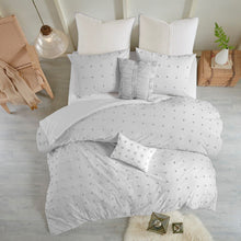 Load image into Gallery viewer, Urban Habitat Cotton Jacquard Duvet Cover Set -Twin/Twin Xl Uh12-2162
