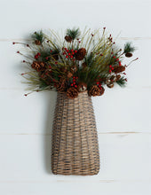 Load image into Gallery viewer, Woven Willow Wall Basket (Set of 6)
