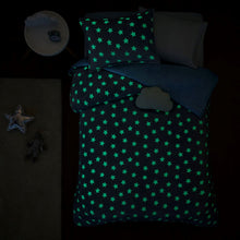 Load image into Gallery viewer, Quinny Glow In The Dark Plush Comforter Set - Full/Queen MZK10-202
