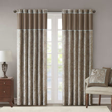 Load image into Gallery viewer, Madison Park Aubrey Jacquard Panel Pair -84" Panel WIN40-091 By Olliix
