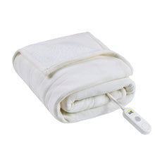 Load image into Gallery viewer, Fleece To Sherpa Heated Throw ST54-0080 By Olliix
