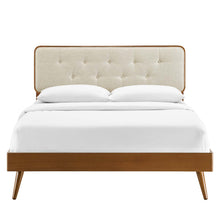 Load image into Gallery viewer, Bridgette Wood Full Platform Bed With Splayed Legs by Modway
