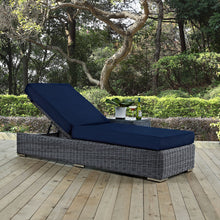 Load image into Gallery viewer, Summon Outdoor Patio Sunbrella¨ Chaise Lounge by Modway
