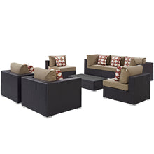 Load image into Gallery viewer, Convene 8 Piece Outdoor Patio Sectional Set by Modway
