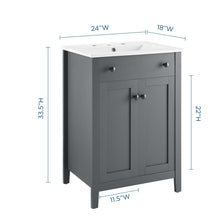 Load image into Gallery viewer, Nantucket 24&quot; Bathroom Vanity by Modway
