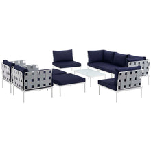 Load image into Gallery viewer, Harmony 10 Piece Outdoor Patio Aluminum Sectional Sofa Set by Modway
