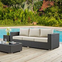 Load image into Gallery viewer, Sojourn Outdoor Patio Sunbrella¨ Sofa by Modway
