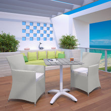Load image into Gallery viewer, Junction 3 Piece Outdoor Patio Dining Set by Modway
