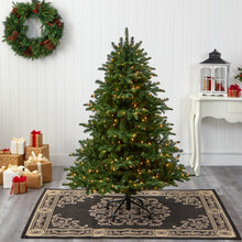 Load image into Gallery viewer, 5&#39; South Carolina Spruce Artificial Christmas Tree w/ 300 White Warm Lights
