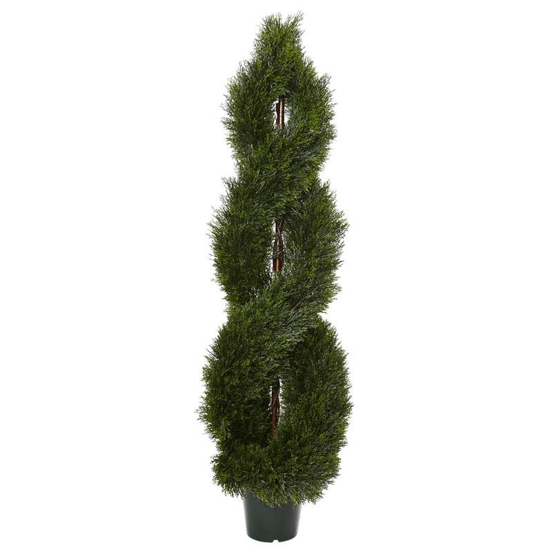 Pond Cypress Spiral Topiary UV Resistant (Indoor/Outdoor)