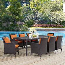 Load image into Gallery viewer, Convene 9 Piece Outdoor Patio Dining Set by Modway
