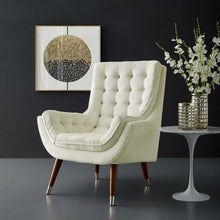 Load image into Gallery viewer, Suggest Button Tufted Performance Velvet Lounge Chair by Modway
