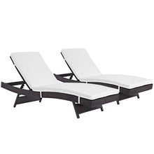 Load image into Gallery viewer, Convene Outdoor Patio Chaise Set of 2 by Modway
