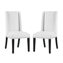 Load image into Gallery viewer, Baron Vinyl Dining Chair Set of 2 by Modway
