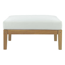 Load image into Gallery viewer, Bayport Outdoor Patio Teak Ottoman by Modway
