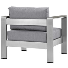 Load image into Gallery viewer, Shore Outdoor Patio Aluminum Armchair by Modway
