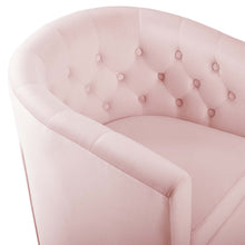 Load image into Gallery viewer, Prospect Tufted Performance Velvet Swivel Armchair by Modway
