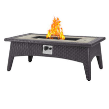 Load image into Gallery viewer, Convene 5 Piece Set Outdoor Patio with Fire Pit by Modway
