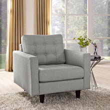 Load image into Gallery viewer, Empress Upholstered Fabric Armchair by Modway
