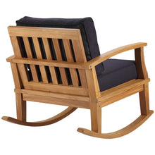 Load image into Gallery viewer, Marina Outdoor Patio Teak Rocking Chair by Modway
