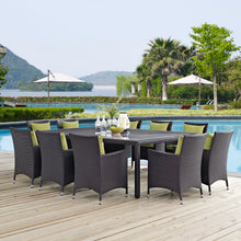 Load image into Gallery viewer, Convene 11 Piece Outdoor Patio Dining Set by Modway
