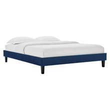 Load image into Gallery viewer, Reign Performance Velvet Queen Platform Bed Frame by Modway
