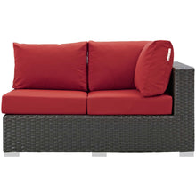 Load image into Gallery viewer, Sojourn Outdoor Patio Sunbrella¨ Right Arm Loveseat by Modway
