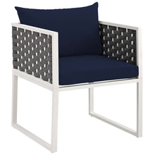 Load image into Gallery viewer, Stance 7 Piece Outdoor Patio Aluminum Dining Set by Modway
