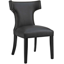 Load image into Gallery viewer, Curve Vegan Leather Dining Chair by Modway
