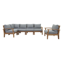 Load image into Gallery viewer, Marina 6 Piece Outdoor Patio Teak Set by Modway
