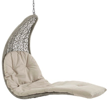 Load image into Gallery viewer, Landscape Hanging Chaise Lounge Outdoor Patio Swing Chair by Modway
