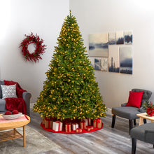 Load image into Gallery viewer, 9&#39; Sierra Spruce &#39;Natural Look&#39; Artificial Christmas Tree w/ 1000 Clear LED
