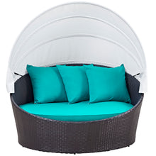 Load image into Gallery viewer, Convene Canopy Outdoor Patio Daybed by Modway
