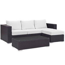 Load image into Gallery viewer, Convene 3 Piece Outdoor Patio Sofa Set by Modway
